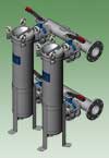 Beutelfiltergeh�use 2ALGS2 Duplex